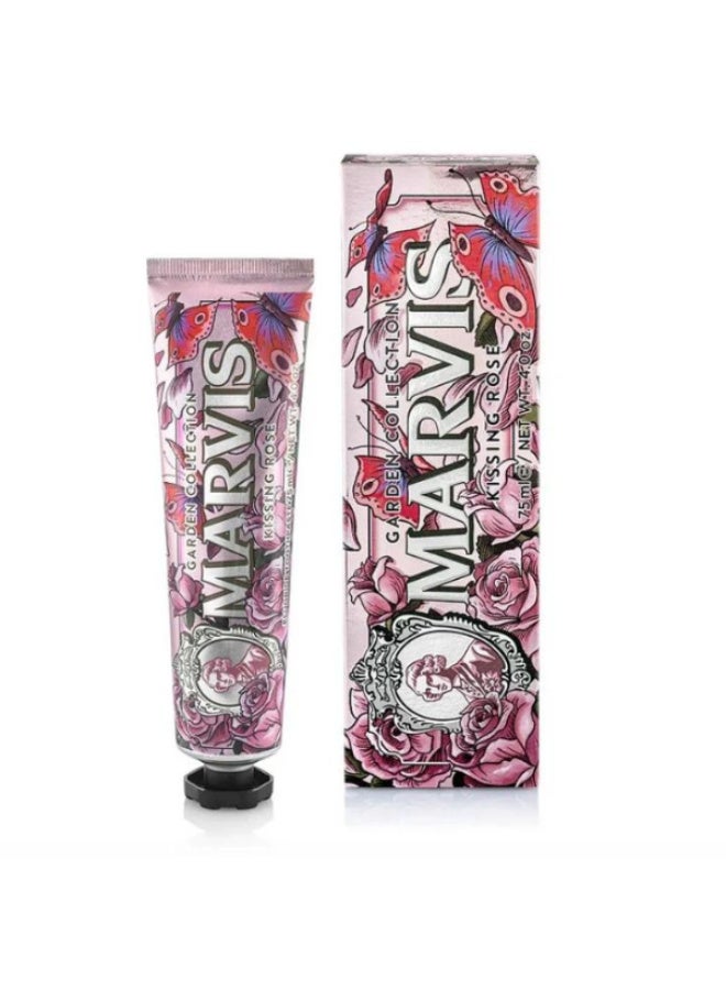 Marvis Garden Collection Kissing Rose Toothpaste, 75ml - Image 1